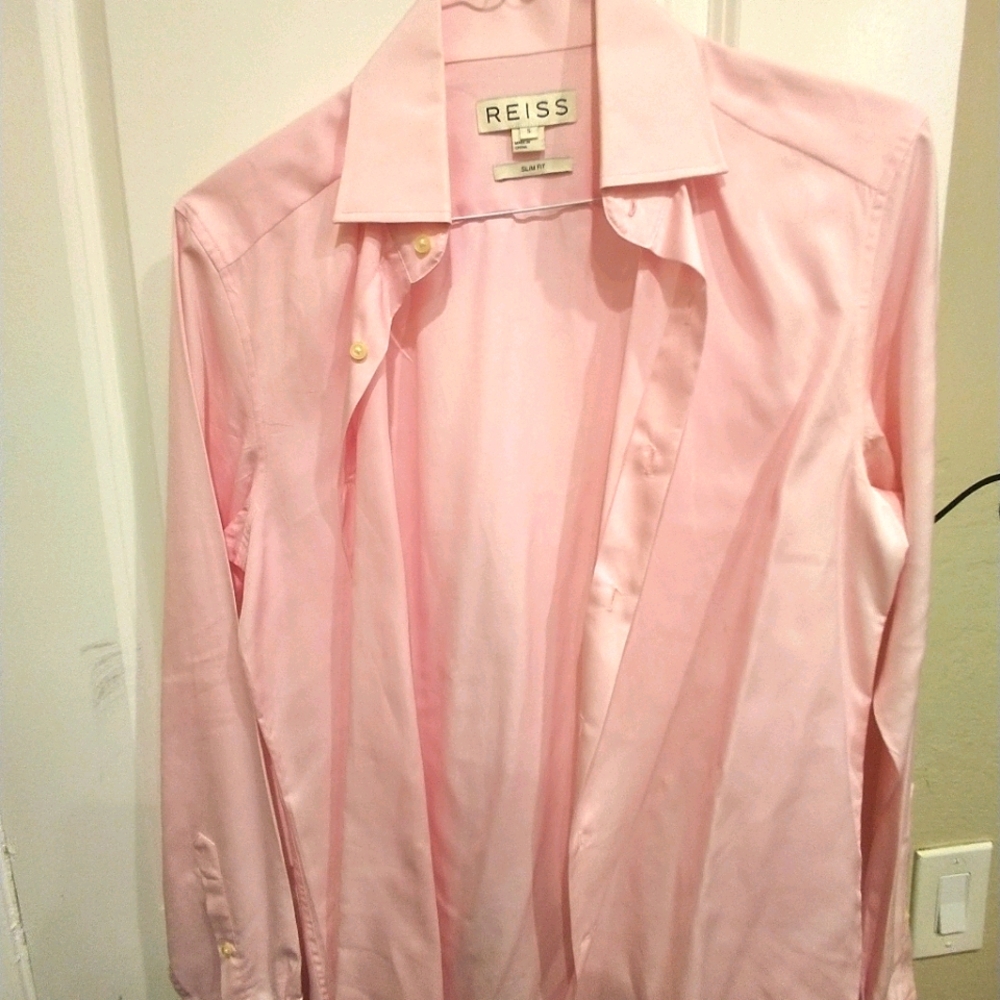 Pink dress shirt